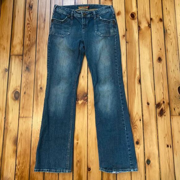 Vintage Y2k 2000s Flared Mudd Jeans Size 11 - Picture 2 of 5
